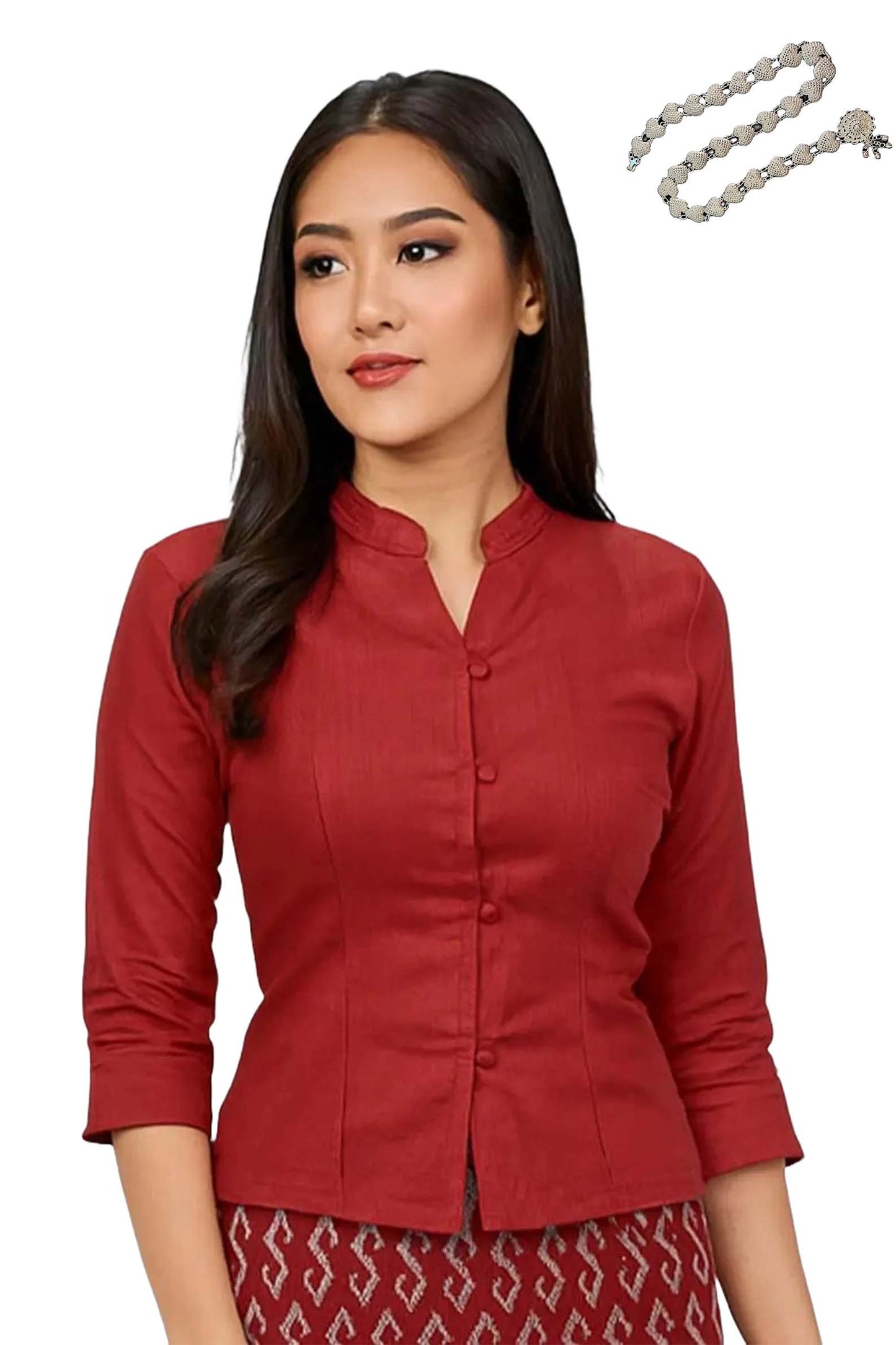 Elegant Maroon Set