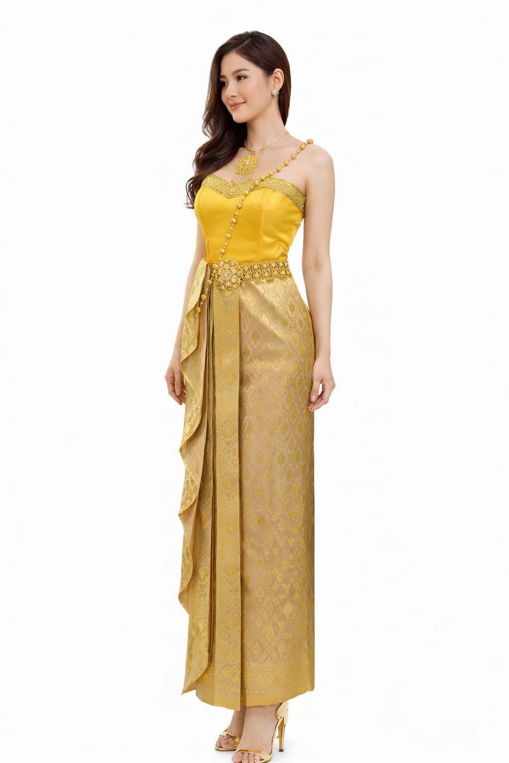 Ladies Thai Modern Wedding Dress