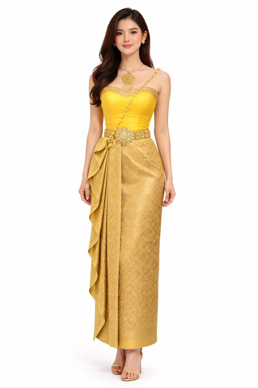 Ladies Thai Modern Wedding Dress