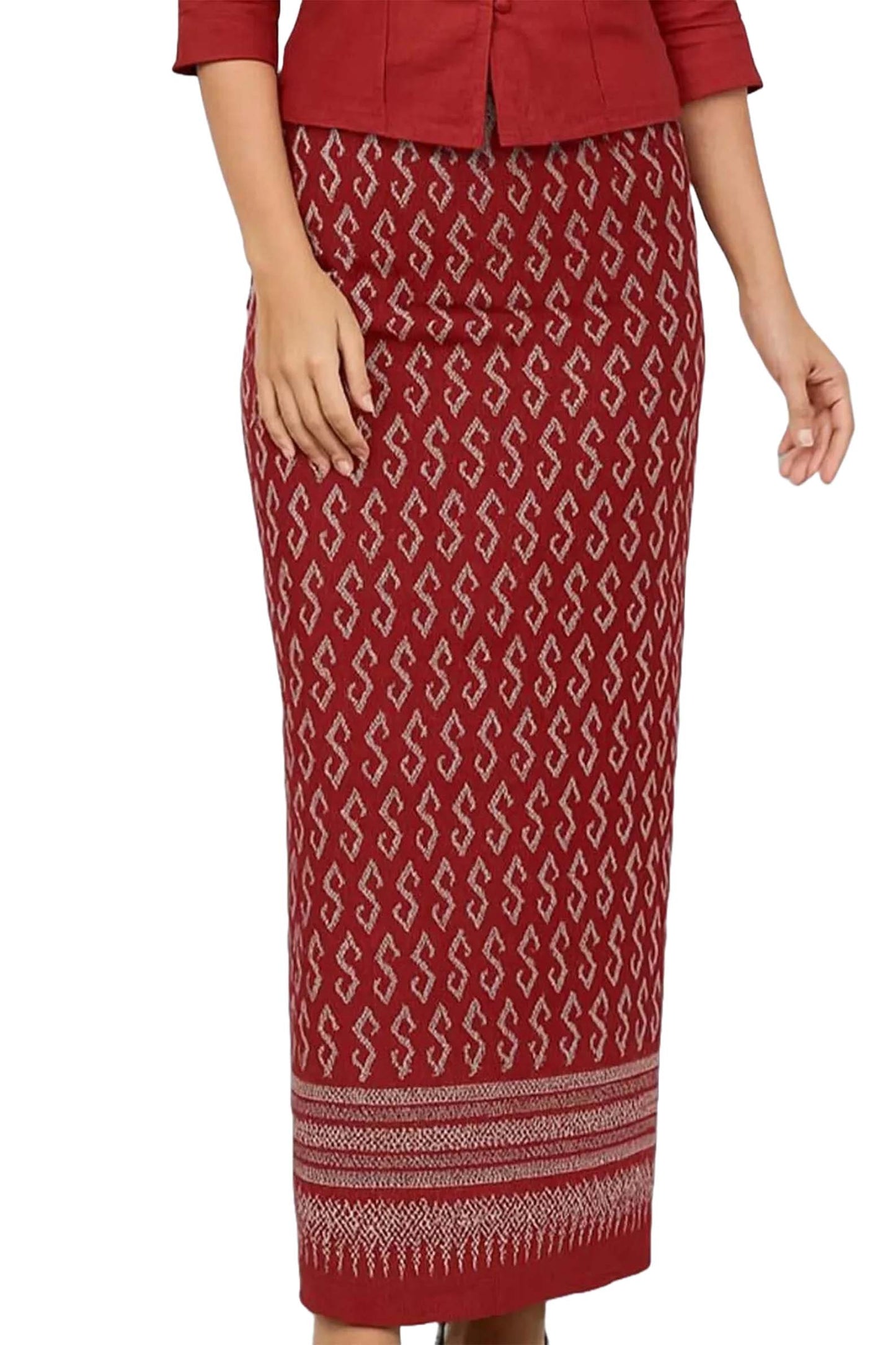 Elegant Maroon Set