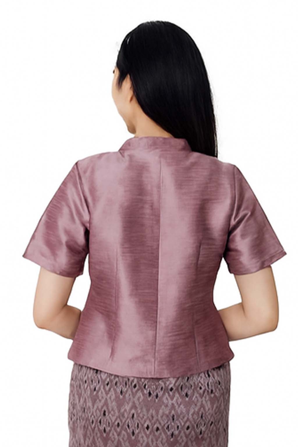 Ladies Luxury Thai Dress 2 Piece Set - Women's Formal Wedding Guest Attire Outfit