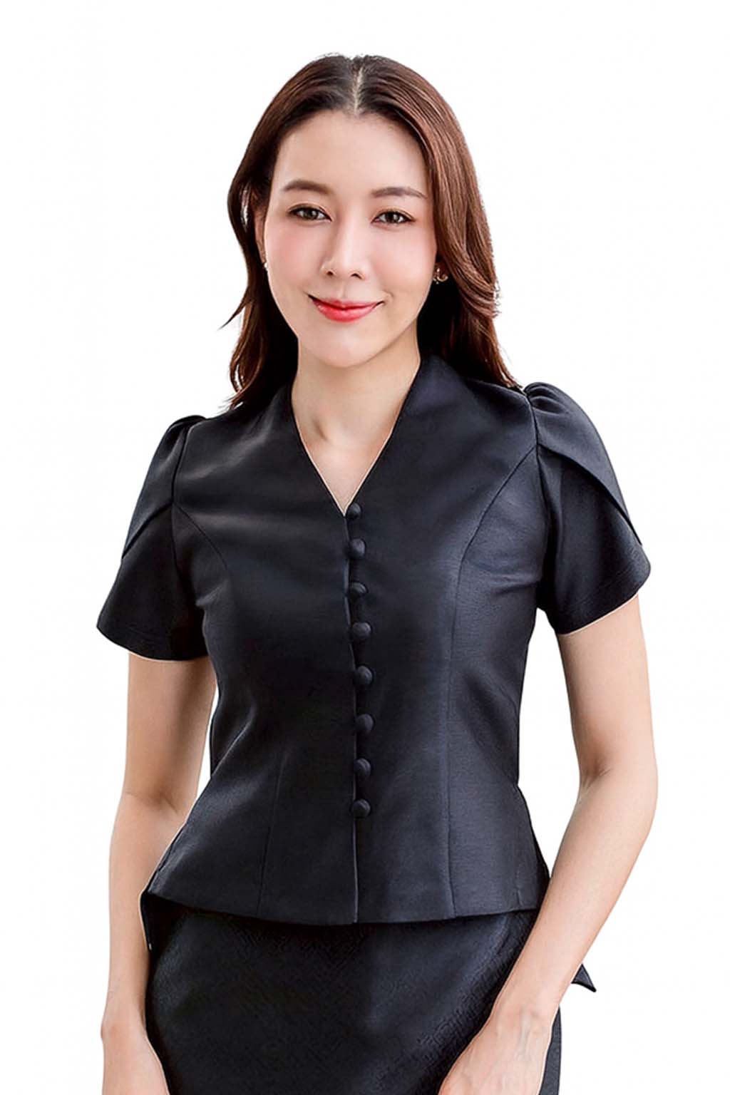 Ladies Thai Silk Blouse – Authentic Traditional Thai Shirt for Weddings & Formal Occasions Siam Regal 🇹🇭